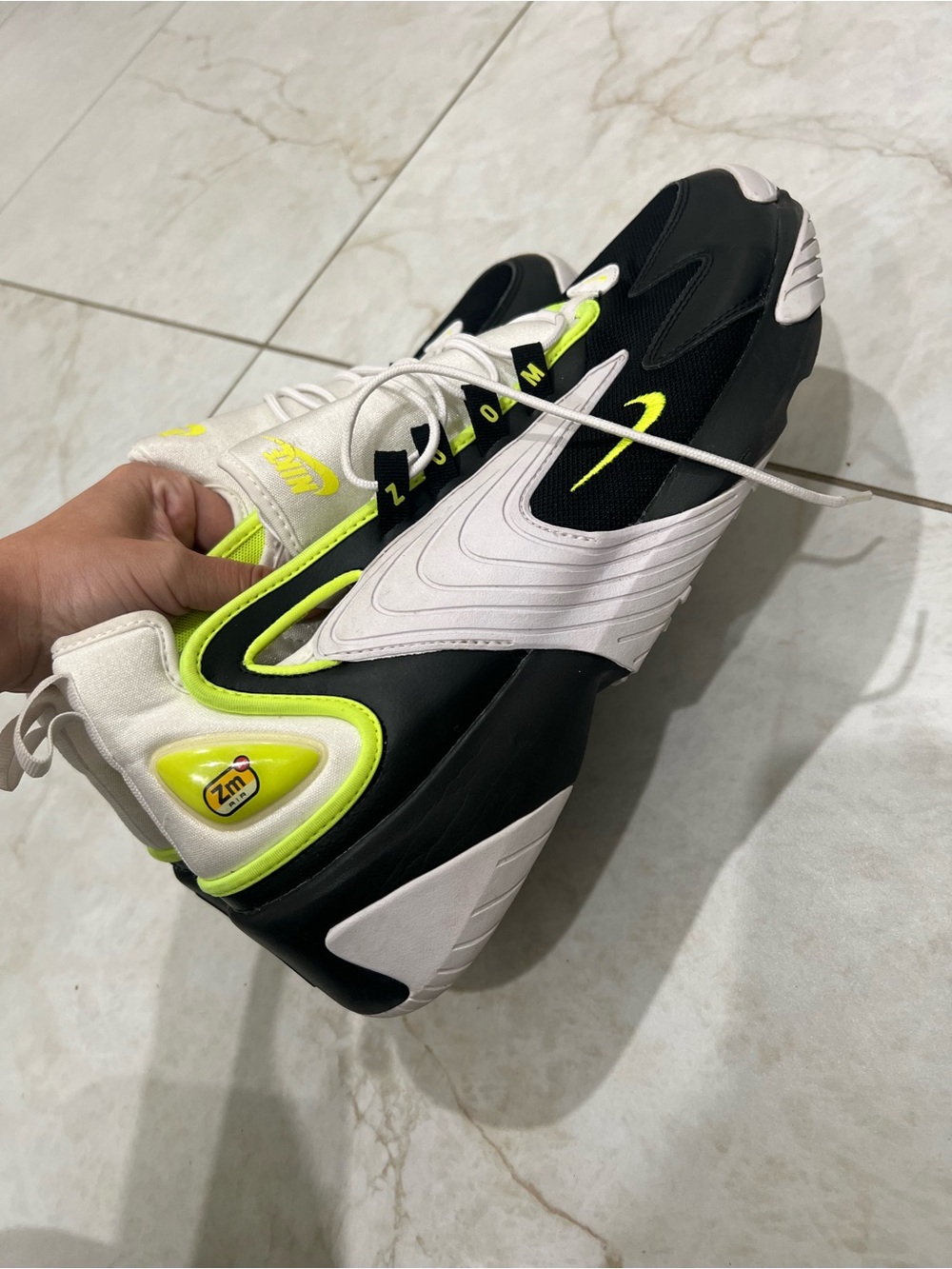 Nike Black Volt Zoom 2K Sneakers Size 13 US - Picture 4 of 7